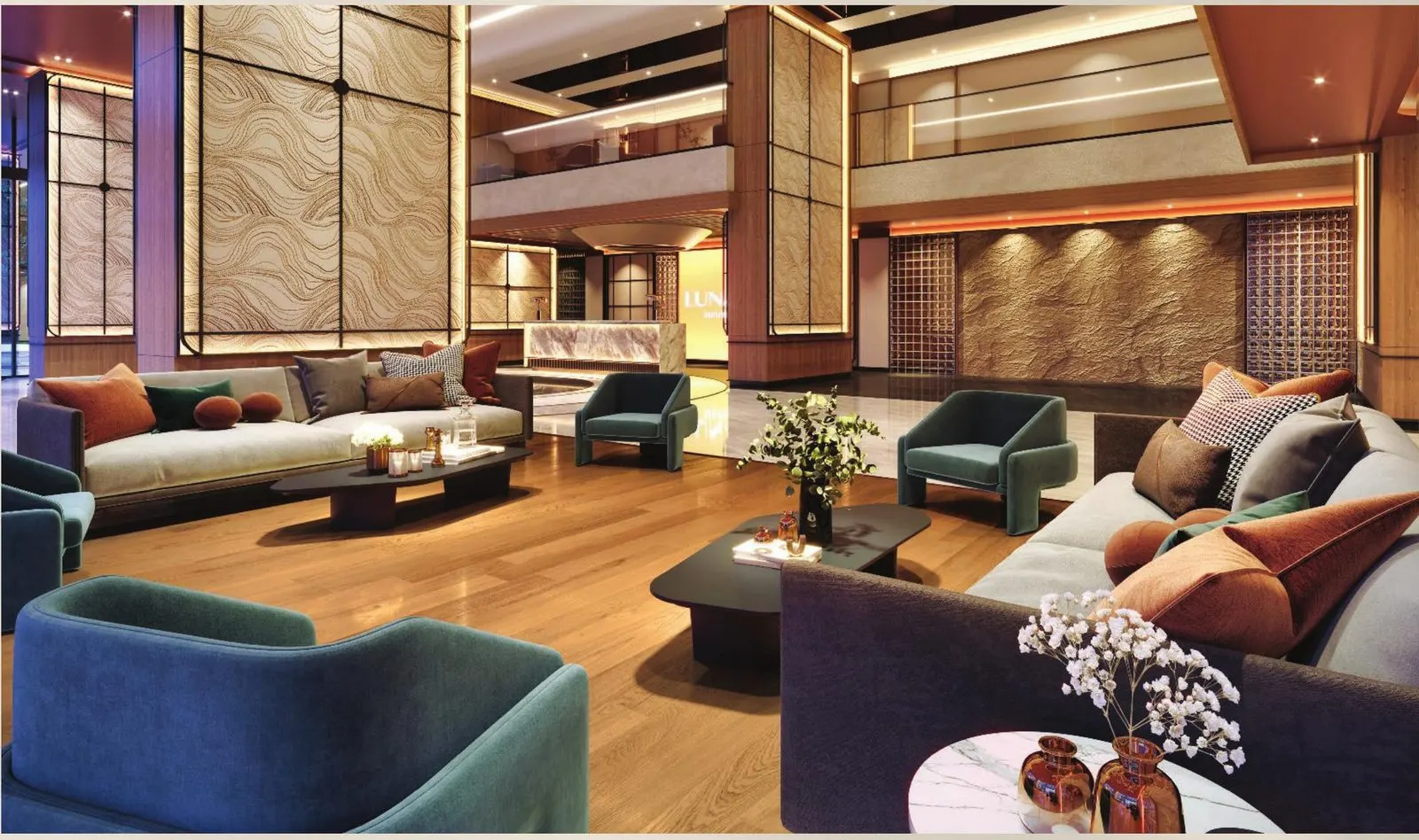 Artist's impression of the Lunar Seputeh grand lobby